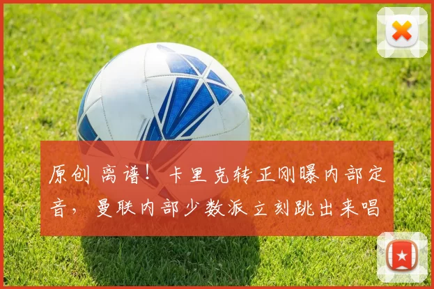 原创 离谱！卡里克转正刚曝内部定音，曼联内部少数派立刻跳出来唱反调添堵